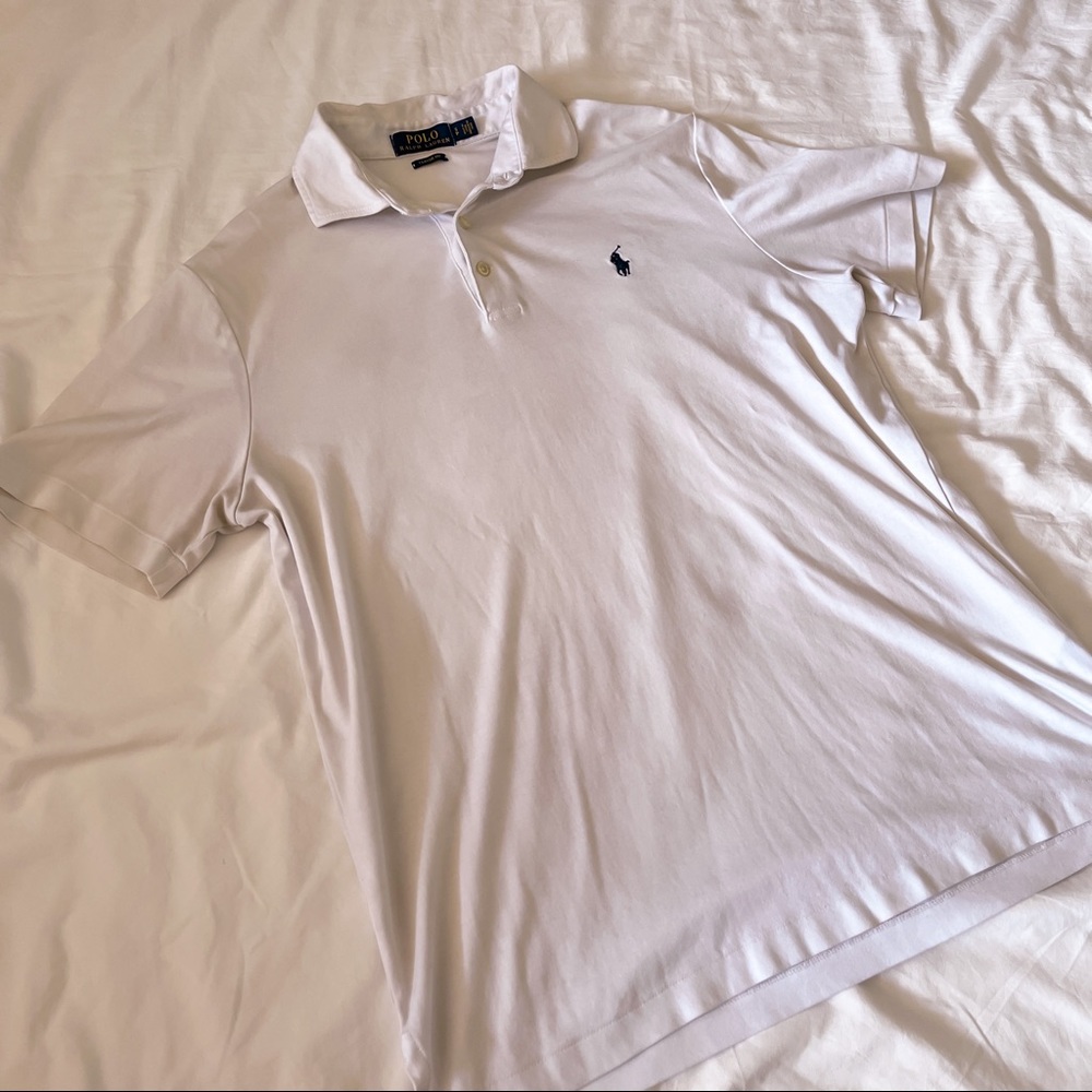 Mens white Polo size medium